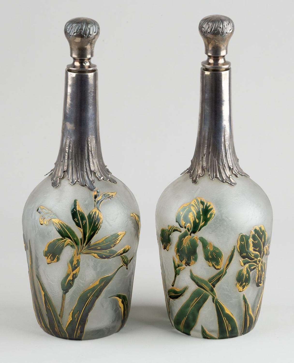 Парные графины "Ирисы" - Cтекло