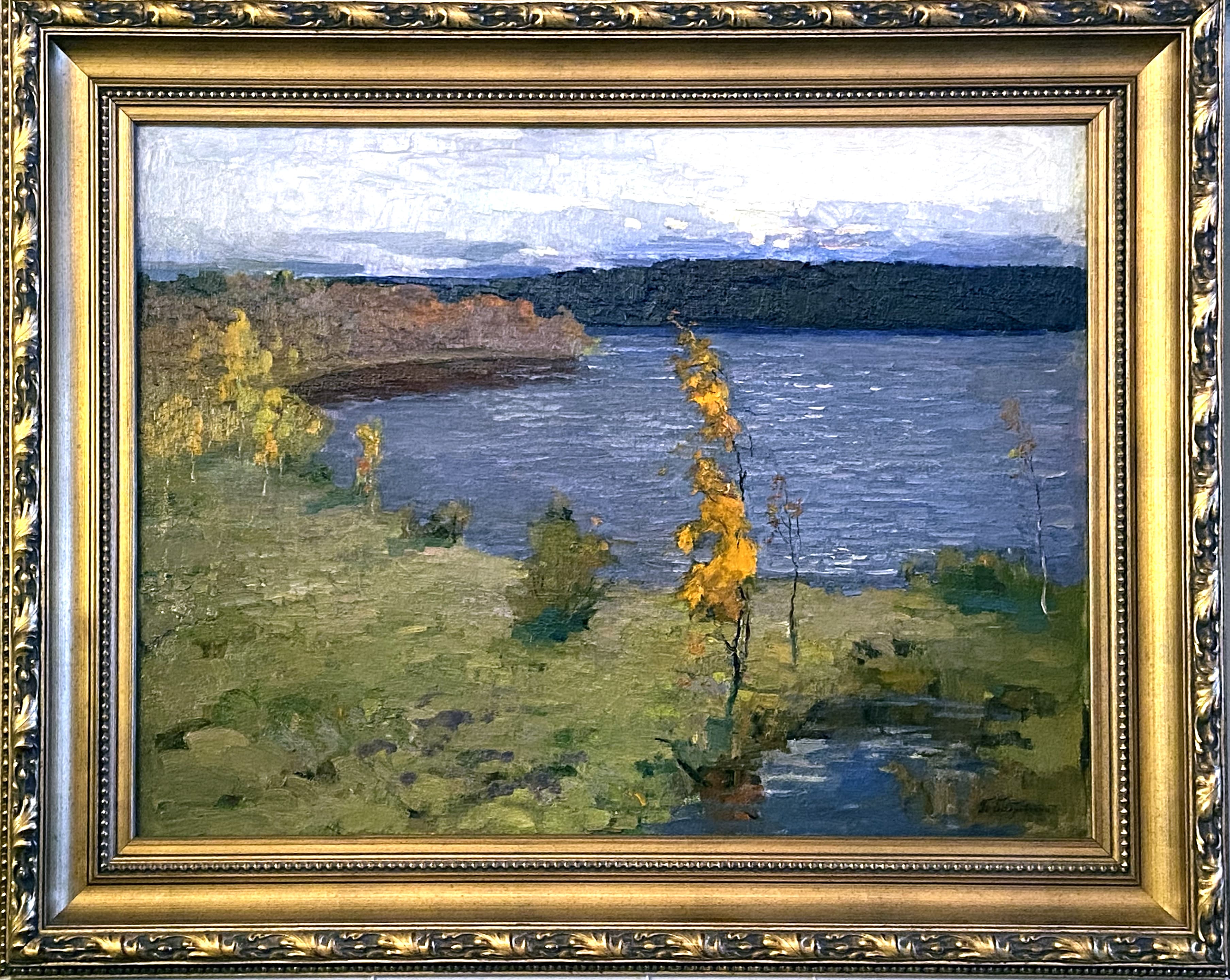 Осень - Антикварная живопись