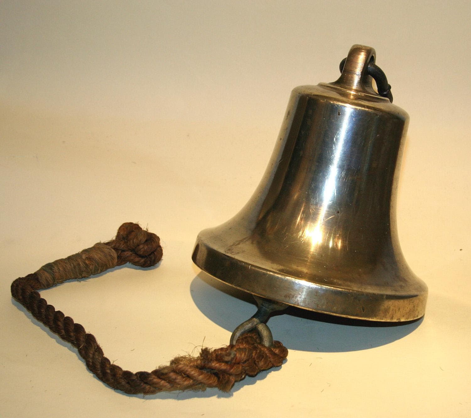 Рында корабельная (корабельный колокол). - Антикварная бронза