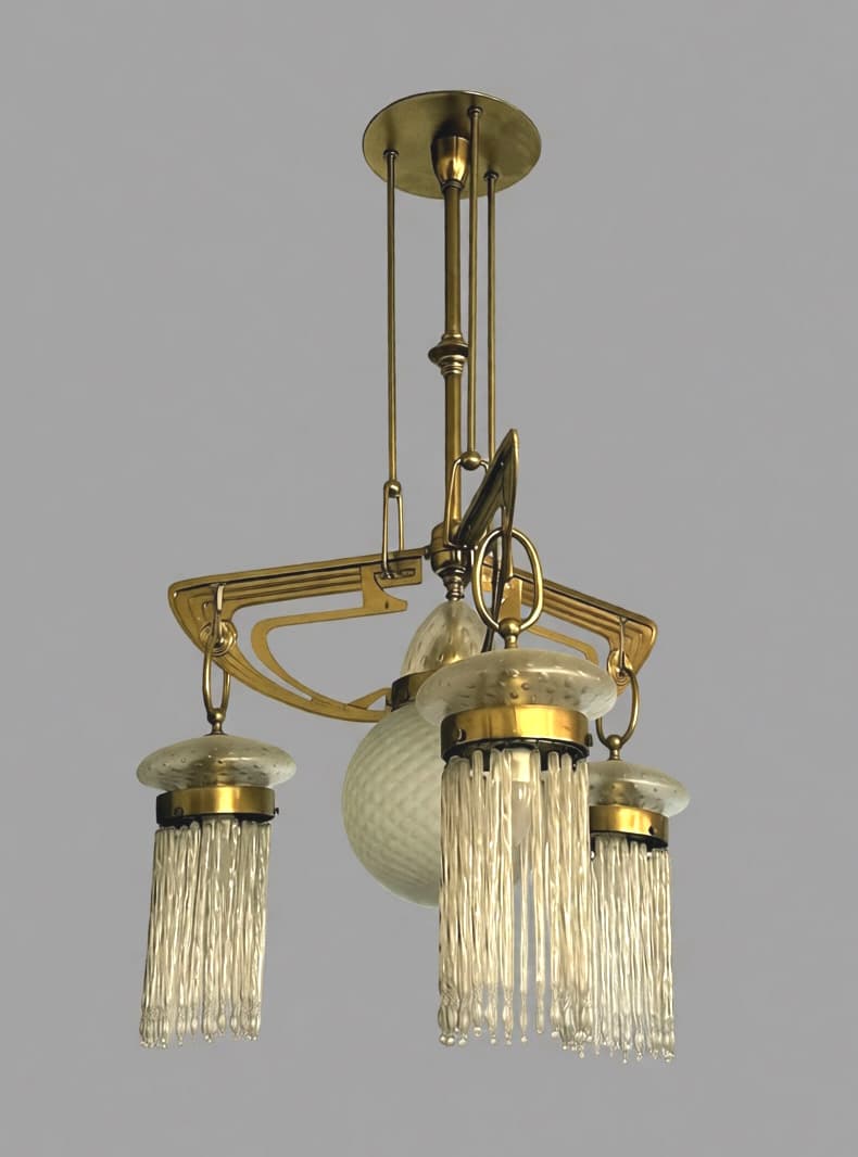 Люстра в стиле Модерн, Осветительные приборы — миниатюра 2