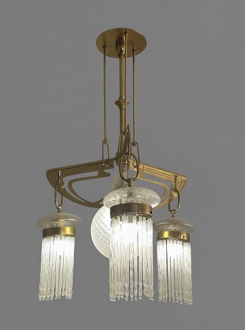 Люстра в стиле Модерн, Осветительные приборы